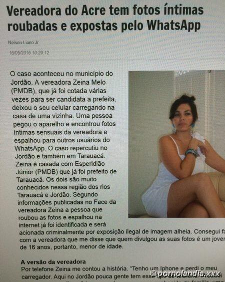 Fotografías de la candidata de la concejala desnuda circulan nuevamente en WhatsApp - Foto 130739